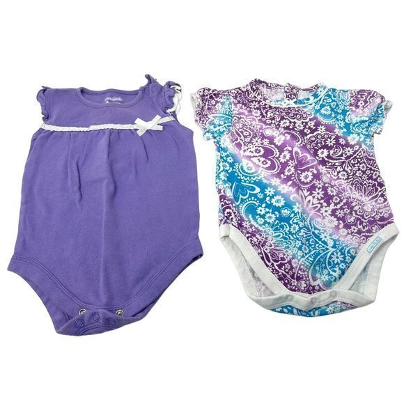 Baby Clothes - Lot of 7 One Piece Outfits - Size 3 - 6 Months - Picture 2 of 6